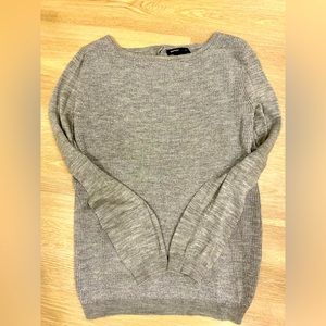 Sweater gray glitter by Mango